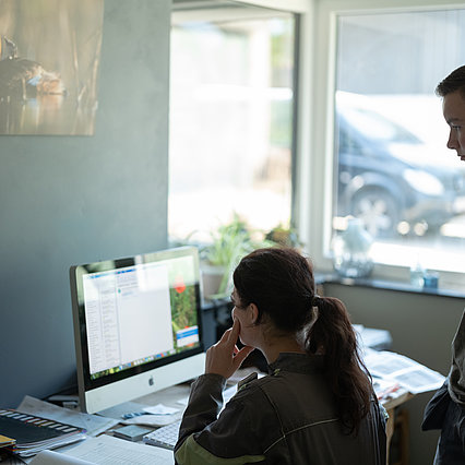 L'équipe travaille aussi dans le monde informatique